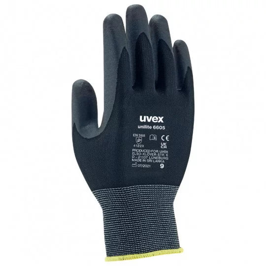 Uvex unilite 6605 safety glove