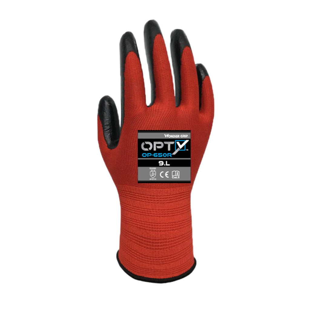 Wonder Grip Gloves WG OP 650R OPTY™ (12 Gloves)