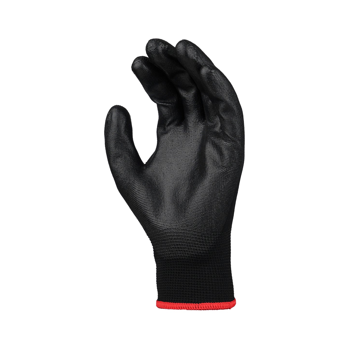 Black PU Coated General Handling Gloves (12 Gloves)